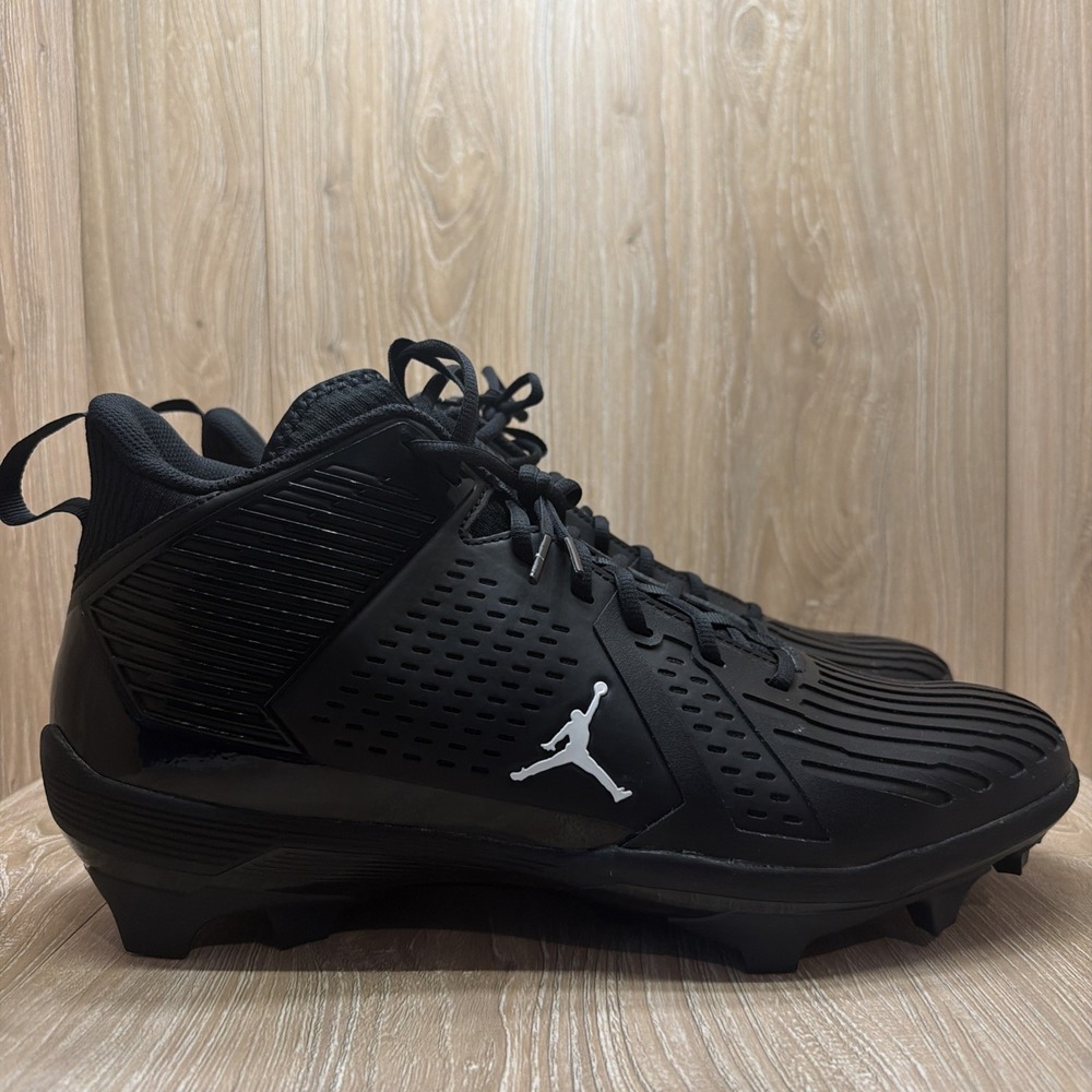 Jordan Force Savage 3 S P Football Cleats Black White FJ4971-001 Men Size 15 New
